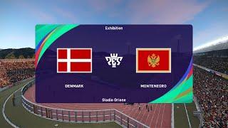 Denmark U19 vs Montenegro U19  (16/06/2025) U19 European Championship PES 2021