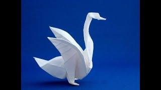 Origami - flying goose (tutorial)