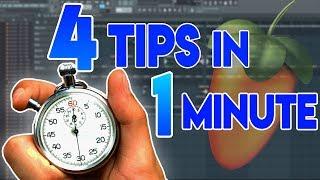 4 FL Studio Tips In Under 1 Minute...