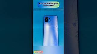 Xiaomi Mi 11 lite NE Back Glass Cover Replacement #xiaomi #Change! #dubai #viral