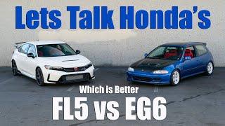 Two Guys Talking Cars & Honda's | Which is Better The FL5 or EG6 | Episode 10