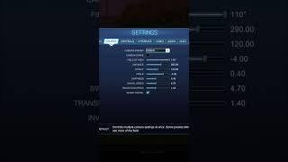 Settings video!!! #rocketleague #rlcs #rlclips #rlsettings #rocketleaguehelp