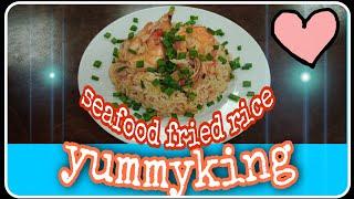 How to make SeaFood Fried Rice /Ate Kuh Tv