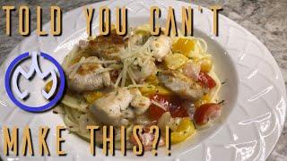 How to make the best Olive Garden Chicken Scampi recipe - #TheFoodDudes