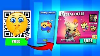 FREE! x20 MEGA BOXES & NEW POCO SKIN  | BRAWL STARS QR CODES 2024  | BRAWL STARS NEW UPDATE