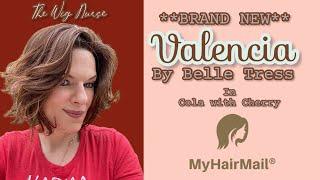 BRAND NEW BELLE TRESS!!! VALENCIA IN THE COLOR COLA WITH CHERRY!!!