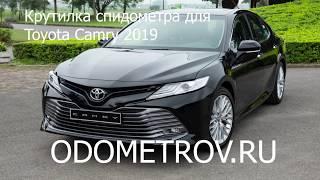 Крутилка, подмотка спидометра для Toyota Camry XV70 2019.