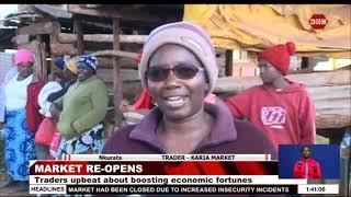 Githunguri open-air market restarted: Wamuchomba calls on county govt to create infrastructure