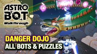 Danger Dojo (Lost Galaxy) Walkthrough: All Bots & Puzzle Pieces (Astro Bot Guide)