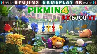 Pikmin 4 PC 4K Gameplay Test with Settings | Ryujinx Nintendo Switch Emulator | RX 6700 XT + 5600X