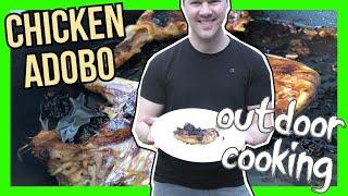 FILIPINO FOOD VLOGGER - FOREIGNER COOKING CHICKEN ADOBO AT HOME