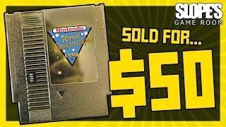 Nintendo World Championship Gold Cart Sold for $50! - SGR