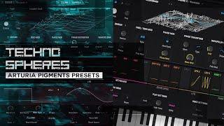 Techno Spheres  - Arturia Pigments Presets by Resonance Sound