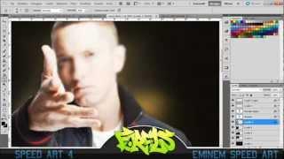 Speed Art N.4// Eminem - By Forels