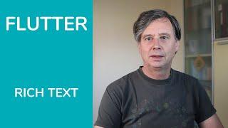 Going Walkabout - Flutter and Rich Text