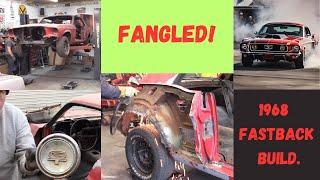 Starting on the 68 fastback project. #mustang, #restoration #howto Fangled part 2.