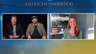 Jon and Andrew Erwin on their new movie "American Underdog"