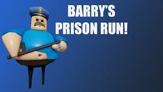 Barry's Prison Run Obby! - Escaping Prison Is Hard!