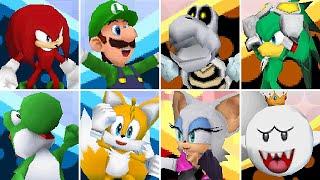 Mario & Sonic at the Olympic Winter Games [DS] - All Boss/Character Intros