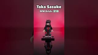 My RAREST Sasuke Uchiha Minifigs | HUGE Susanoo | Custom Lego #shorts