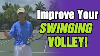 Tennis - How To Improve Your Swinging Volley | Tom Avery Tennis 239.592.5920