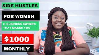 Side Hustles for 2022 that earns you $1000 monthly | Make money online | Best side hustles for women