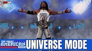 WWE 2K24 Universe Mode - Great American Bash PLE