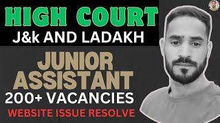 200+ Junior Assistant Vacancies Out  in J&K || Jk High Court Recruitment 2024 || Govt jobs in J&K