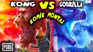 KOMEDİ FİLMİ TADINDA MONTAJ ( MECHAGODZİLLA VS KONG ) PUBG MOBİLE KOMİK MONTAJ