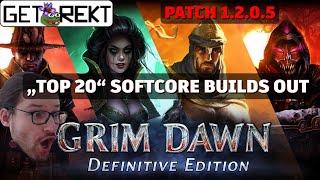 Grim Dawn Softcore TOP 20 Builds - Forumpost out!