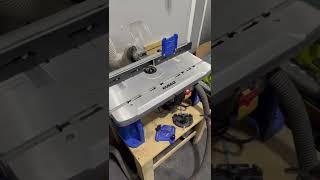 Best Router Table For Beginner Woodworker! Kobalt Router Table Review!