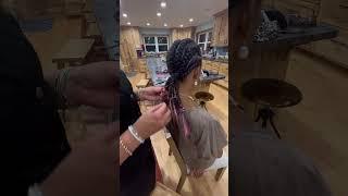 Watch Izzy get her HAiR DONE for the Wedding #hairstyle #weddinginspo #justthebells10