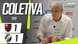 COLETIVA TITE | AO VIVO | Flamengo x Vasco - Brasileirão 2024