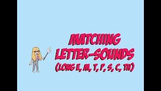 Get Moving with Ms  Andrea Matching Letter Sounds 1