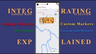 Part - 5 | Custom Marker and Info Window in Flutter Google Maps | Step-by-Step Tutorial