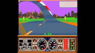 Race Drivin Super Stunt Track on Mame64