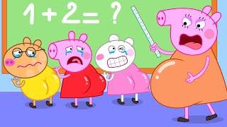 Mummy is pregnant, but Peppa Pig is too naughty | Peppa Pig Funny Animation