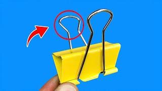 Few people know the secret of the paper clip!  How to make an antenna with your own hands! 