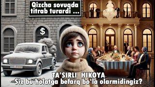 Qizcha sovuqda titrab yurardi...!