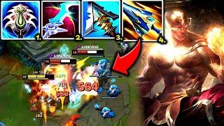 LEE SIN TOP BUT MY (R) LOOKS LIKE A GLITCH (KICK = 1K+ DMG) - S14 Lee Sin TOP Gameplay Guide