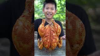 Cooking a Giant Forest Feast with No Tools | Primitive Survival ASMR
