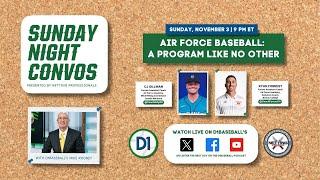 Sunday Night Convos - Air Force Baseball: A Program Like No Other