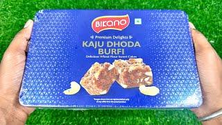 Bikano Kaju Dhoda Burfi Unboxing || Sweet