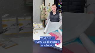 World's First 100% Biodegradable Interfacing - For Dressmaking, Tailoring, Quilting & More