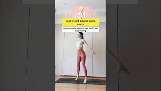 One action to slim your entire body: do 100 reps daily to get beautiful shoulders, back & slim legs
