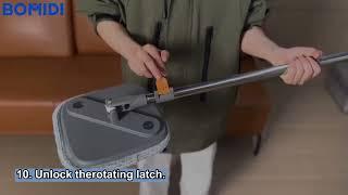 Spin Mop-Installation Tutorial & Function Introduction
