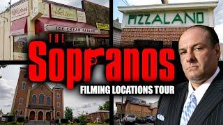 THE SOPRANOS TV SHOW LOCATIONS TOUR - NEW JERSEY - JUNE 2023 FILMED  IN 4K