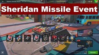 NEW EVENT: Fight for 4 Free Tanks and Gold in Sheridan Missile! - Live Stream! World of Tanks Blitz
