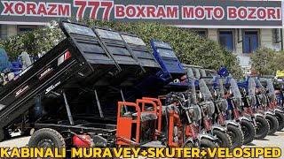 KABINALI MURAVEY+SKUTER+2 VELOSIPED XORAZM 777 MOTOR OPTOM