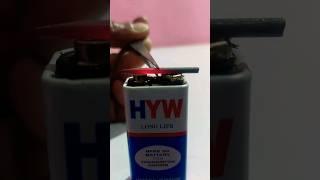 9v battery power testing  #shortvideo